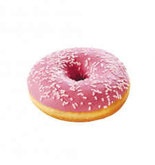 Donut Φράουλας “Pinky”