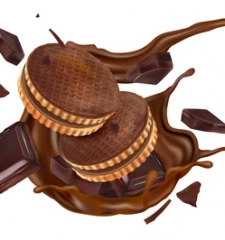 Πραλίνα με Μπισκότο Σοκολάτας