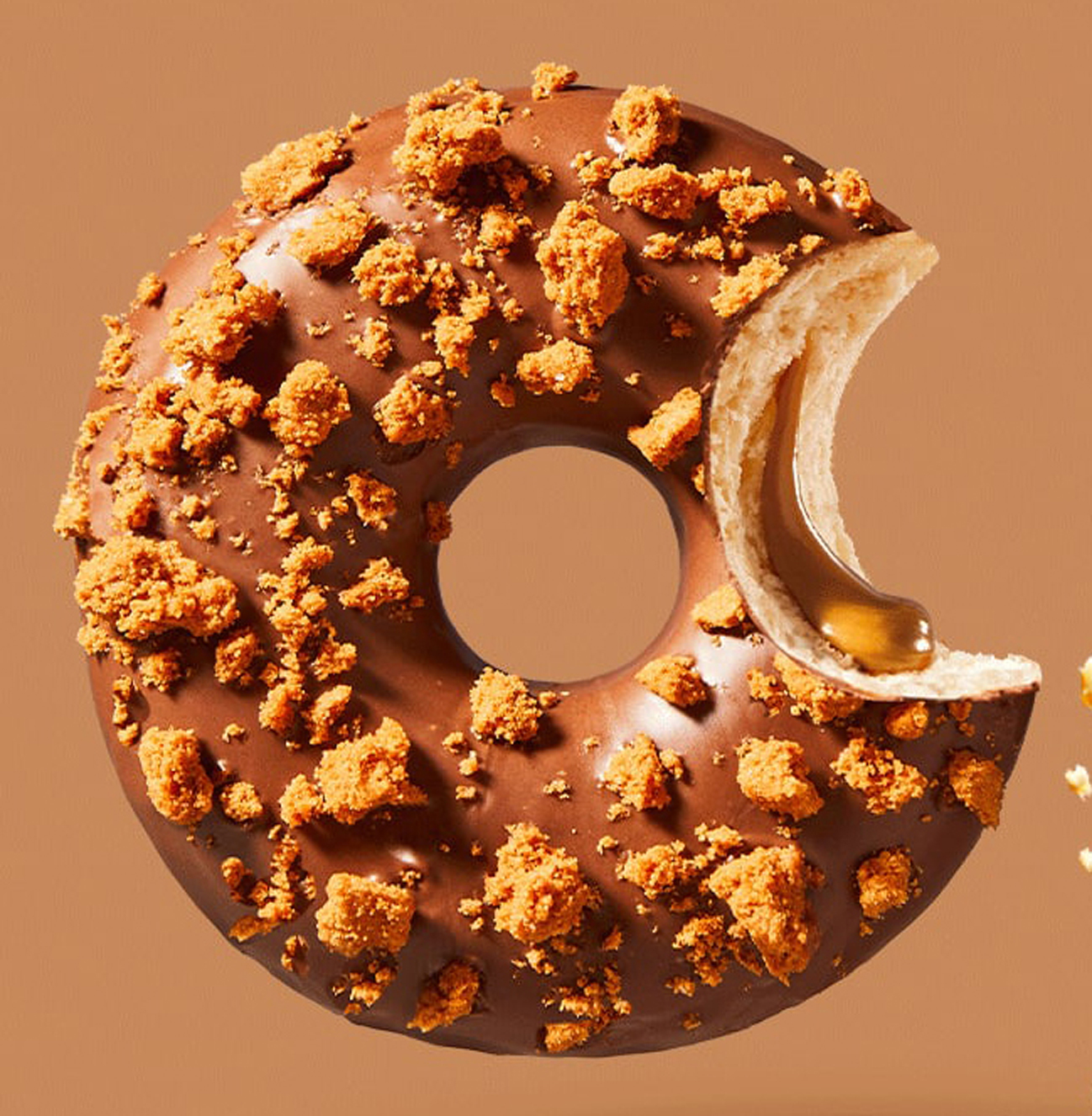 Biscoff cocoa-mazing donut