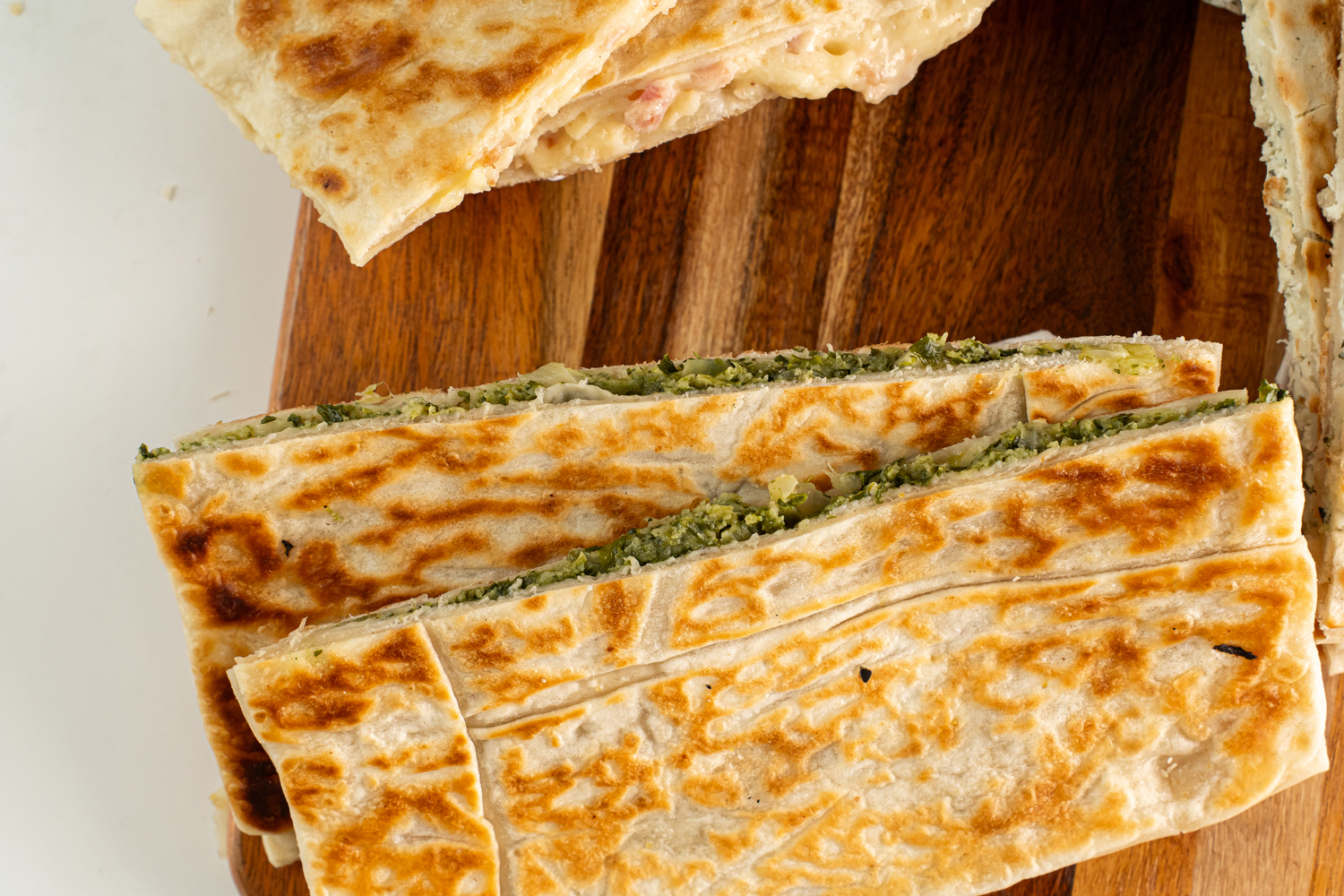 Flatbread with Spinach