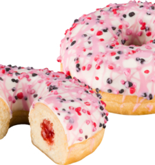 Black Label Raspberry Cheesecake Donut