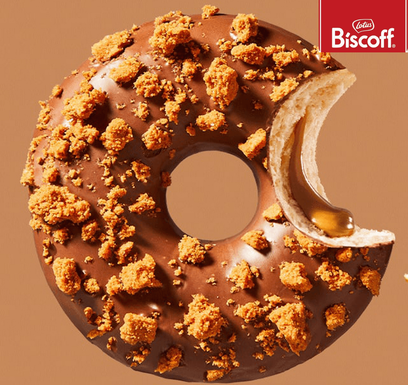 Biscoff cocoa-mazing donut