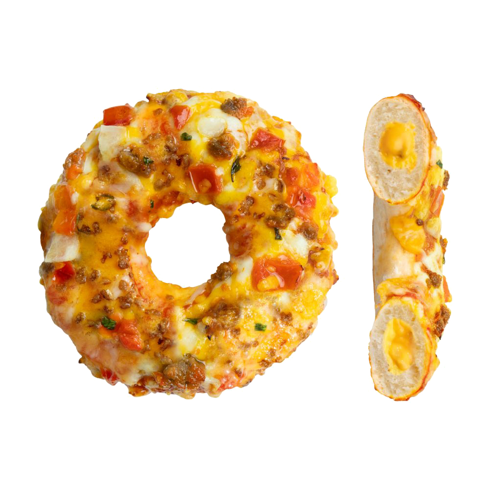 Cheeseburger style Donut